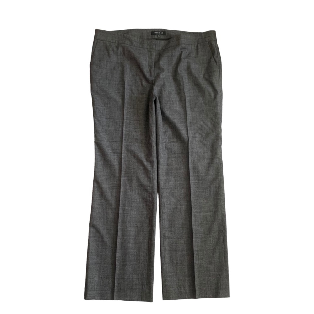 Lafayette 148 New York Plus Wool Plaid Pants Size 14